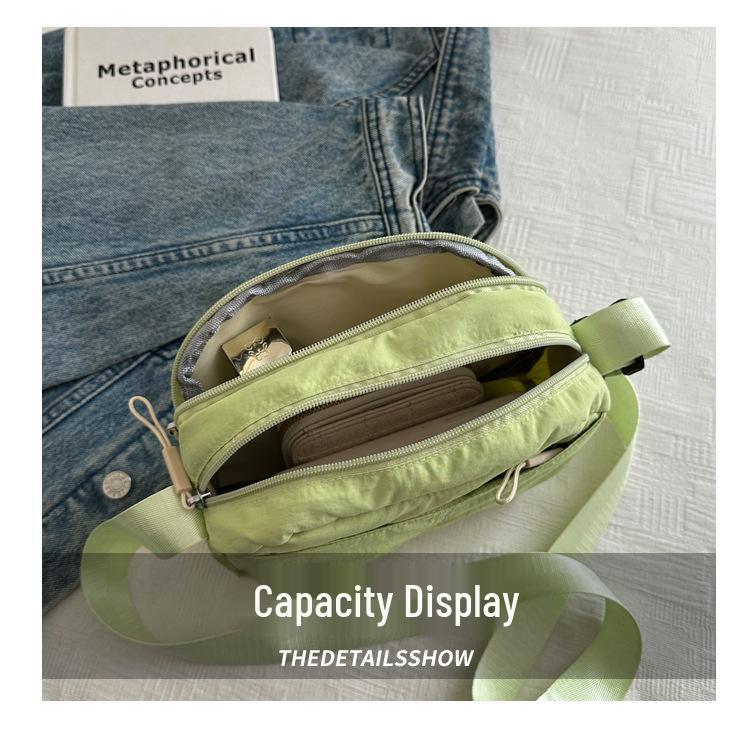 Women's Nylon Crossbody Bag - 2025 Casual, Lightweight, Large Capacity Small Shoulder Bag