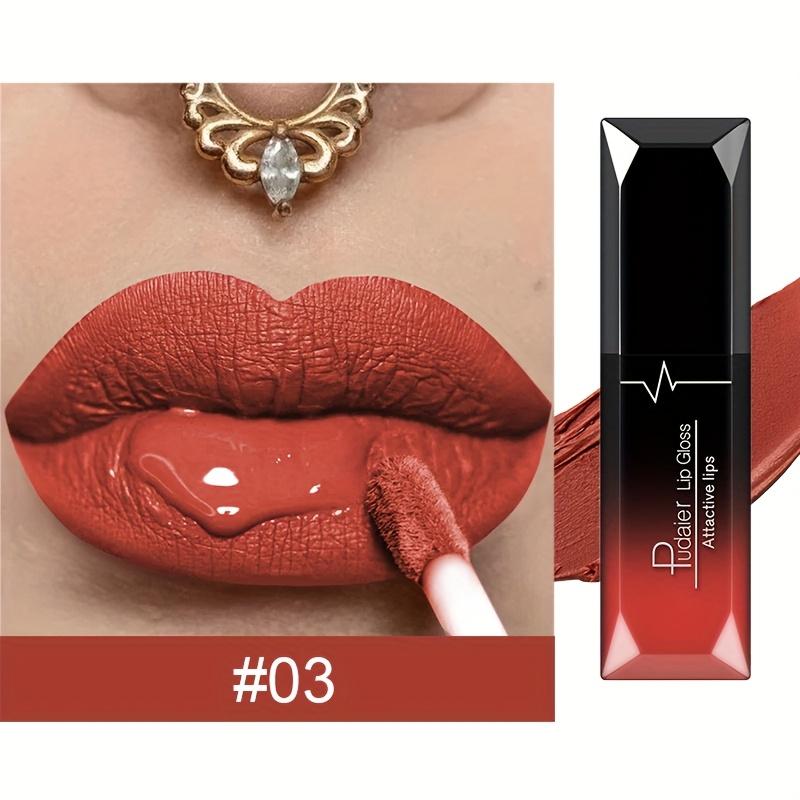 Matte Liquid Lipstick - Waterproof, Matte & Glossy, Nude To Red Hues - Long-lasting, Hydrating Formula - Waterproof Matte Velvet Lip Tint
