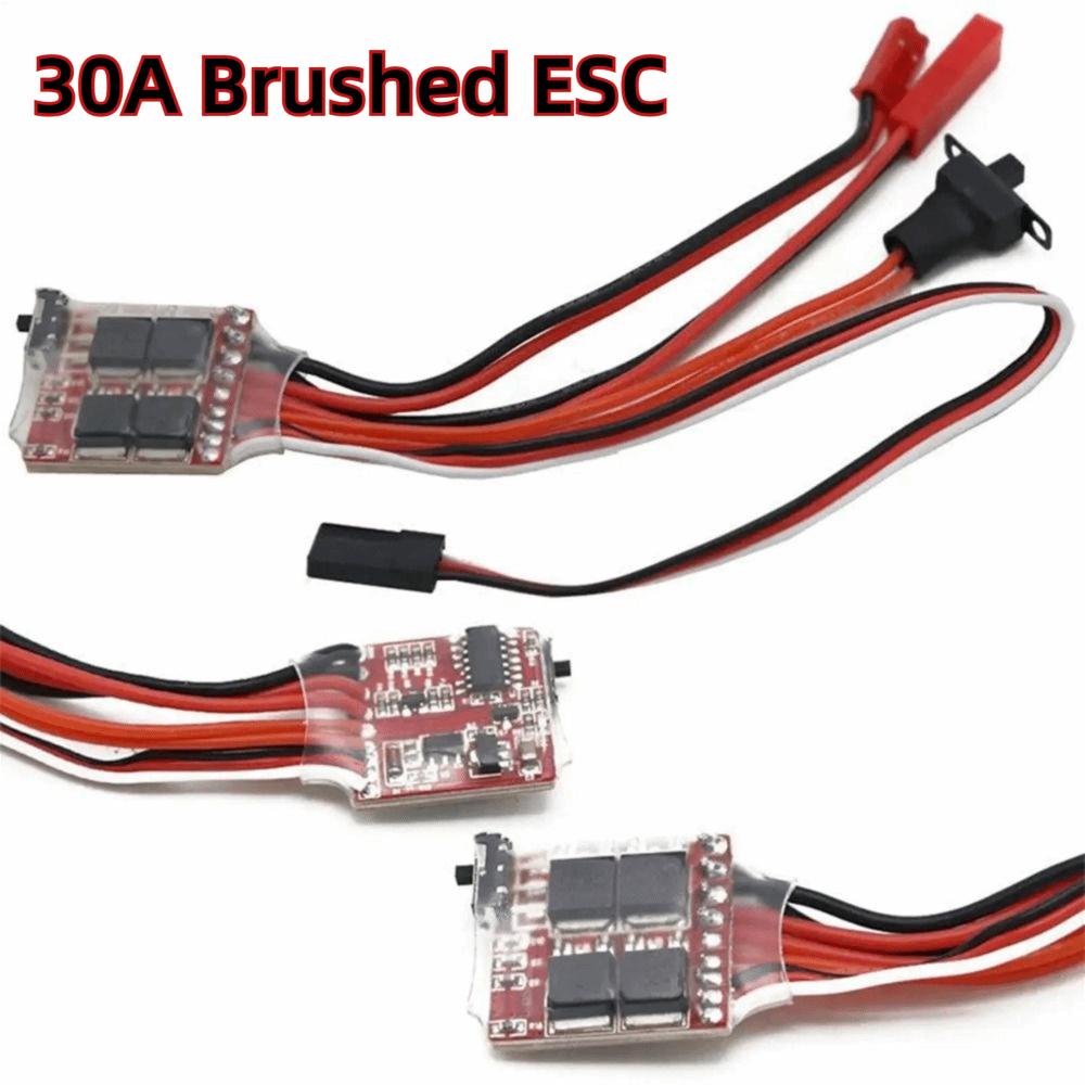 4-8V 2S 30A Brushed ESC Brake Function RC Motor Micro ESC  Remote Control Toys