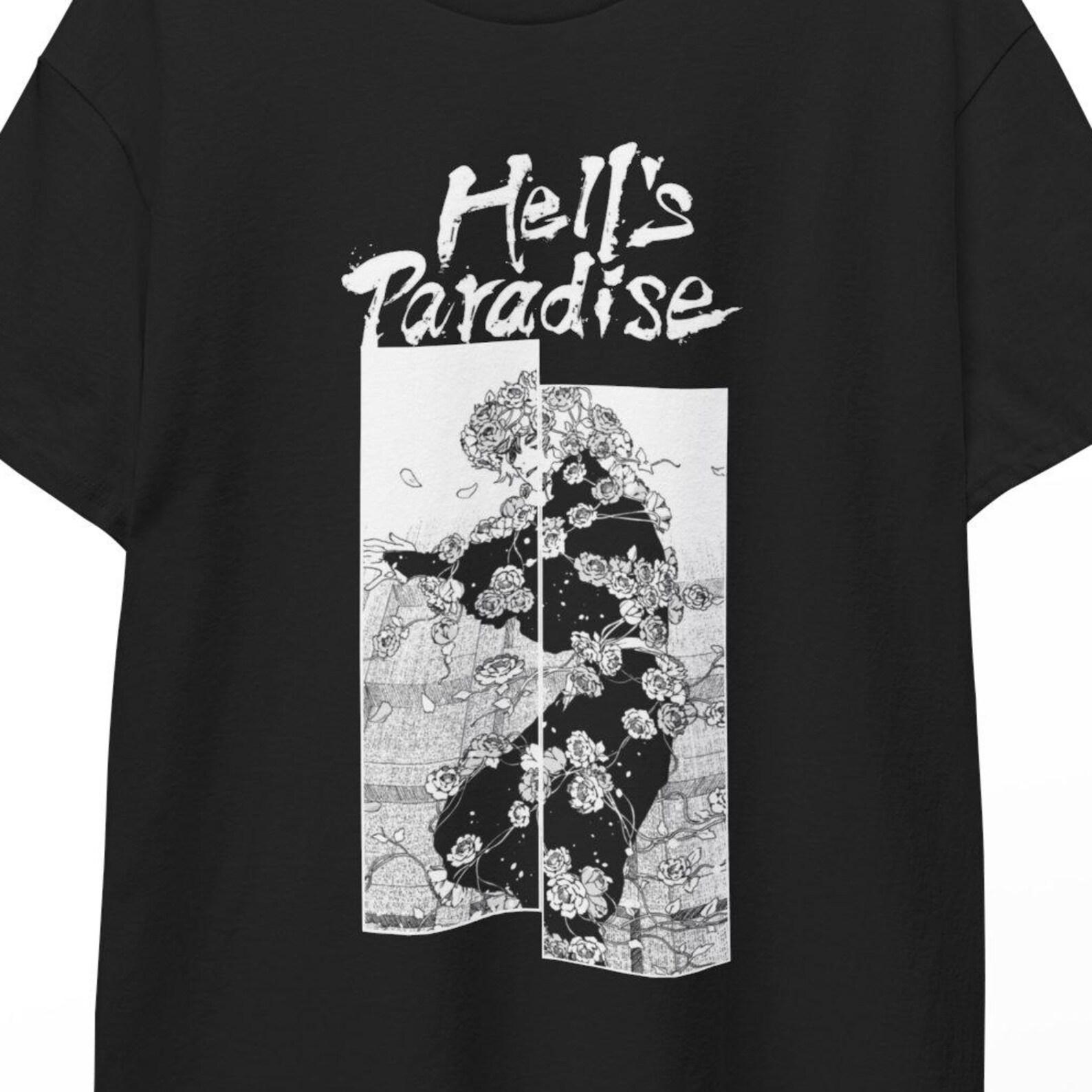 hell s paradise,hell s paradise poster,HellsParadise Shirt,hell s paradise sticker,hell s paradise print,Gabimaru,Gabimaru Shirt, yuzuriha S