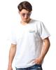 Native Jacquard Unisex Surfing Casual Wear Short Sleeve Summer Clothes 262G1020 White XL [Gatcha] V-Neck T-Shirt Men's