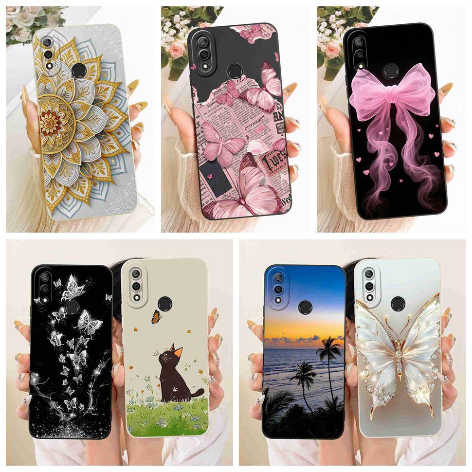 Cute Butterfly Case for Huawei Y9 2019 Casing Protector Soft Silicon Back Cover For HuaweiY9 (2019) JKM-LX1 JKM-LX2 Funda