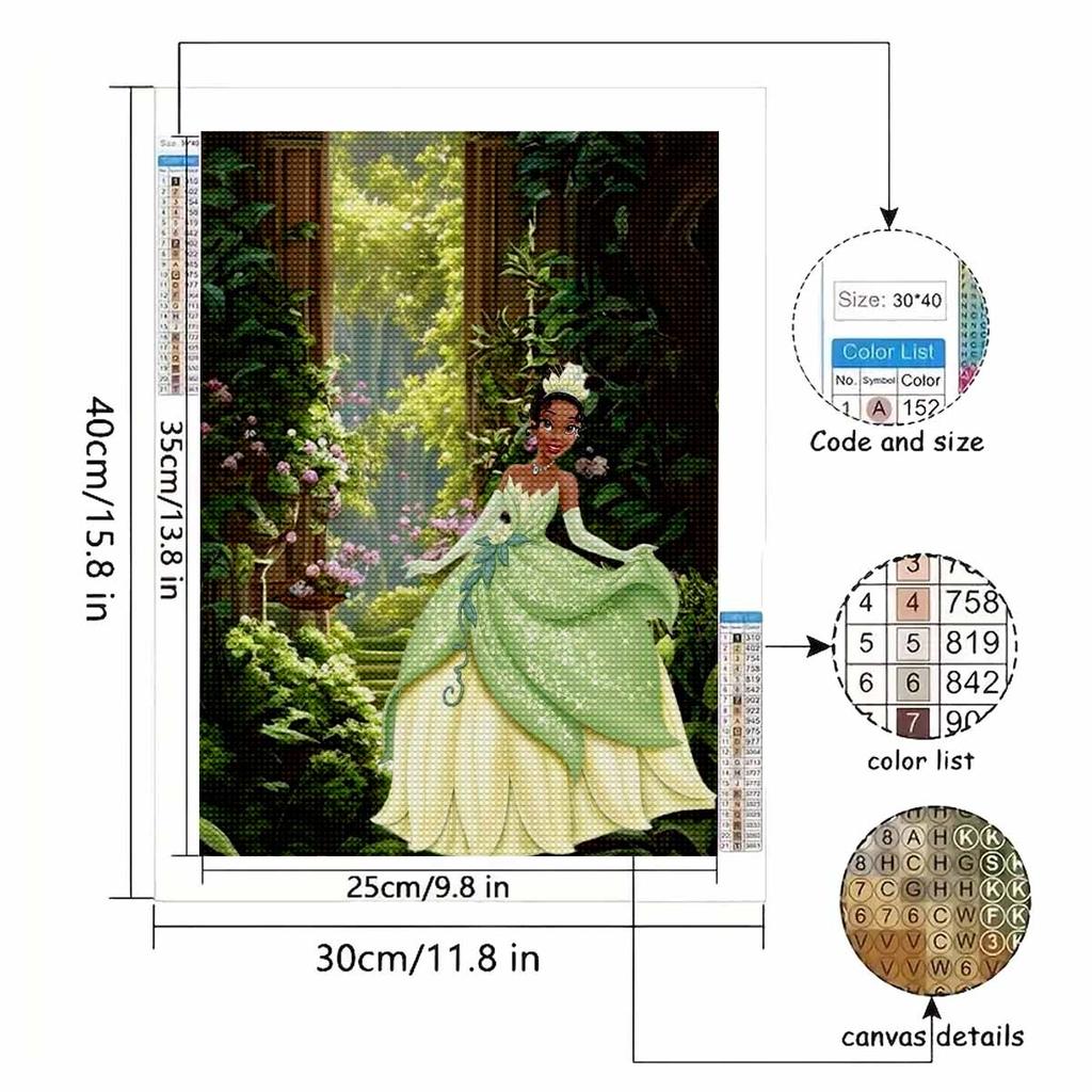 5D Diy Diamond Painting Black Princess Full Drill Rhinestones Mosaic Embroidery Handmade Products Home Decor Gift