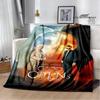 Good Omens Movie Print Blanket Kids Warm Nice Flannel Soft Comfortable Home Travel Blanket Bed Blanket Birthday Gift