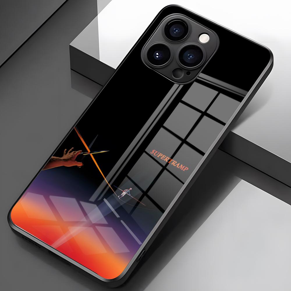 

Supertramp Breakfast In America Phone Case For IPhone 17 Pro Max 16 15 14 Pro Max 13 11 X Xs Xr 8 7Plus Glass Cover iPhone 13 Pro