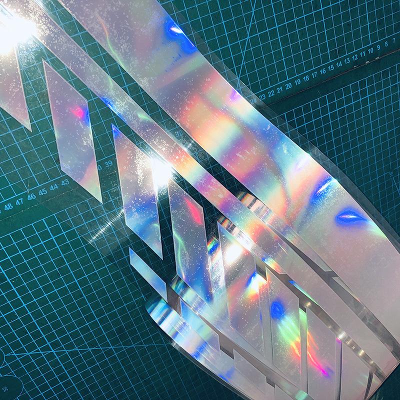 Autocolante pentru ghirlande pentru talie auto Autocolante decorative generale Autocolante pentru modificarea caroseriei Autocolante pentru fuste reflectorizante cu laser importate