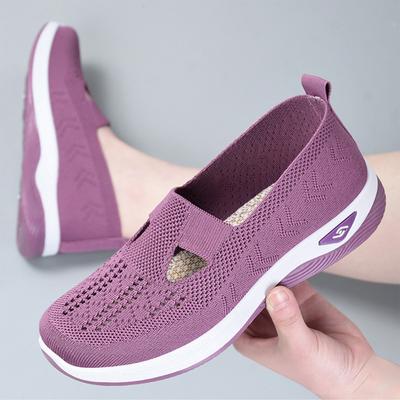 Women's Shoes Summer 2025 Casual Sneakers Breathable Slip On Walking Shoes Lightweight Outdoor Flat Sports
