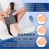 Toe Splint for Broken Toe, Adjustable Toe Straightener & Corrector, Broken Toe Support Brace for Men & Women, Comfortable Toe Alignment