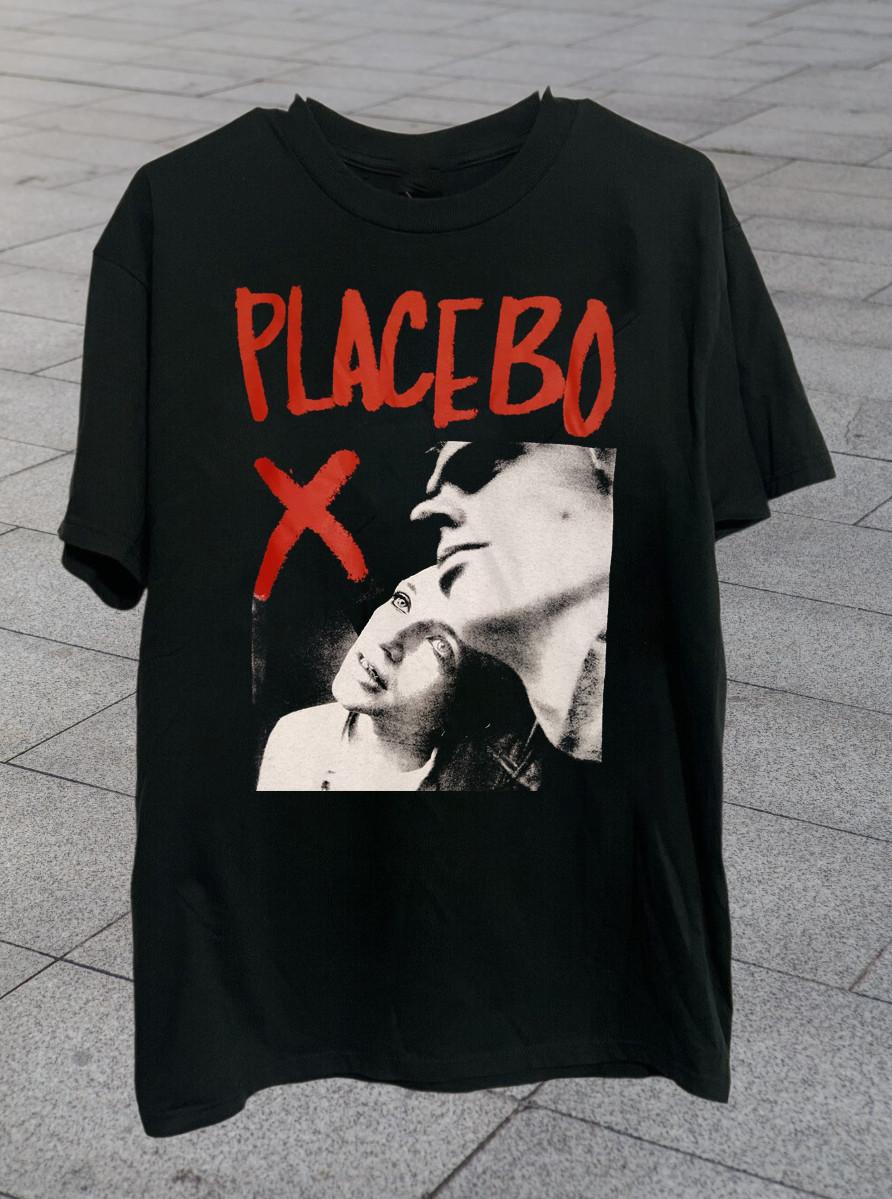 Rare Placebo Tour Band Short Sleeve Gift For Fan S to 5XL T-shirt L
