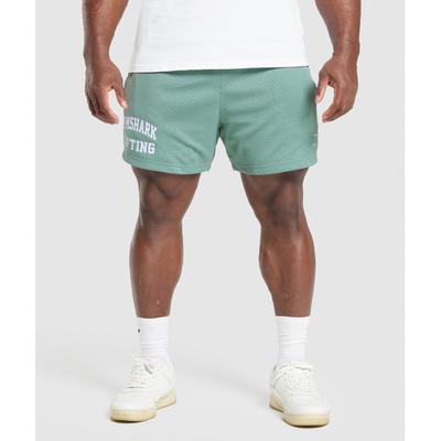 Lifting Mesh 5  Shorts Celeste Blue A1b9x Udbp