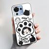 Süße Cartoon Hülle Für ZTE Blade V50 Vita 4G Bedruckte Schale Schutzhülle Weiches Silikon Schwarzes Gehäuse