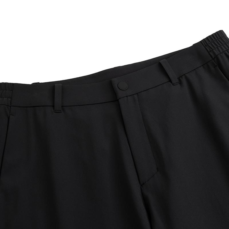 Anta All-Weather Champion Mens Summer Woven Sports Long Pants Casual Pants Men bottoms Basic-Black 152620526-1