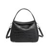 Cross-border Crocodile-pattern Bag, Textured Niche Genuine Leather Shoulder Handbag, Fashionable, Elegant, High-end, New Women's Crossbody Bag