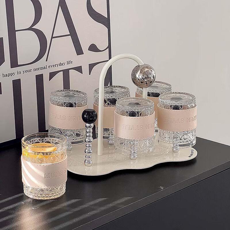 Elegant High Borosilicate Glass Cup Set