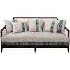 Chinese Non-Slip Sofa Cover Beige Edging Cover Towel Leather Sofa Cushion Modern Simple 4 Season Universal Home Protection Cover