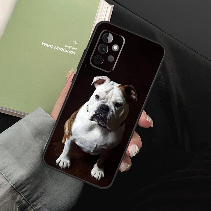 English Bulldog For Samsung Galaxy A05 A06 A36 A26 A16 A54 A34 A14 A22 A32 A52 A55 A35 A15 A53 A13 A56 Case