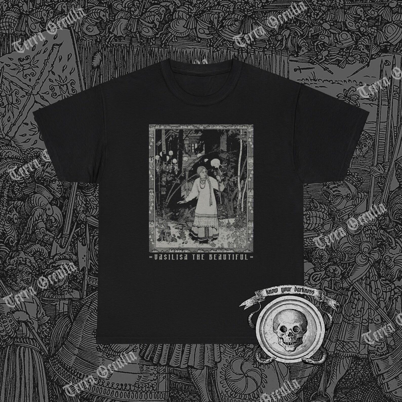 Vasilisa the Beautiful Shirt, Baba Yaga, Slavic Folklore, Folk Horror S