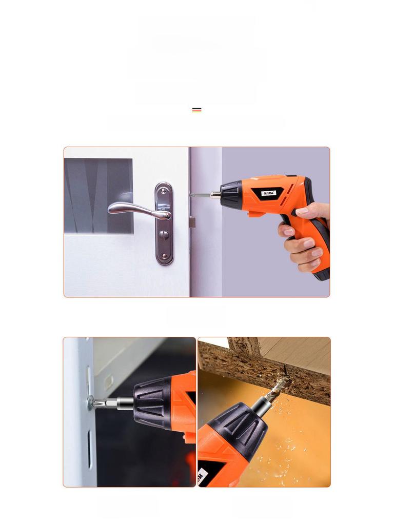 Hilda Rechargeable Multi-Function Mini Electric Screwdriver Set