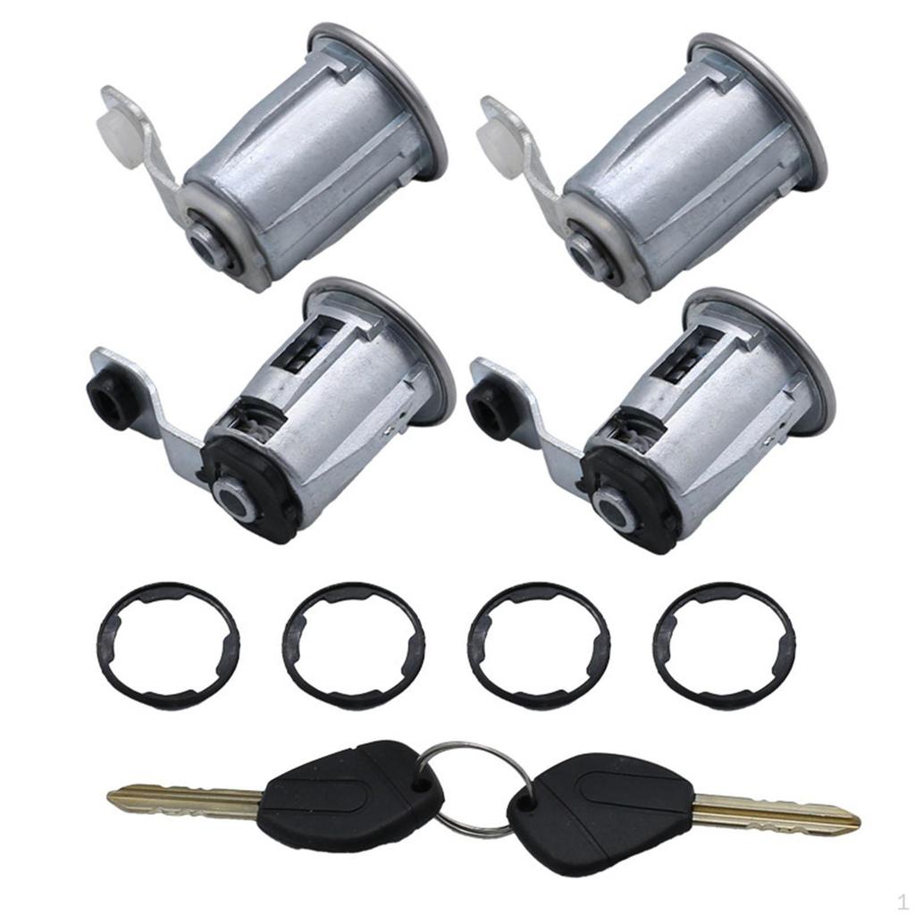 Barrel Door Lock Cylinders Set 9170G3 252522 9170CW Sturdy Maintenance Long Performance Auto