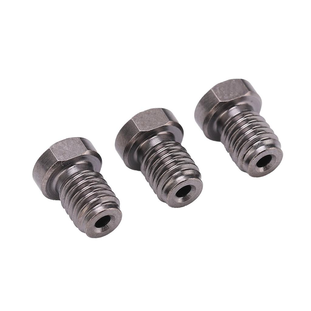 3Pcs 3D Printer Nozzles TT3D Hardened Steel 1.75mm Filament 50 Degree Hardness Accessories0.3mm