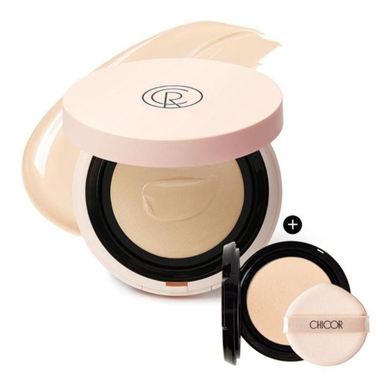 [NEW/Sunshine] Chicor Makeup Shine Mesh Cushion Set (Main Product + Refill)