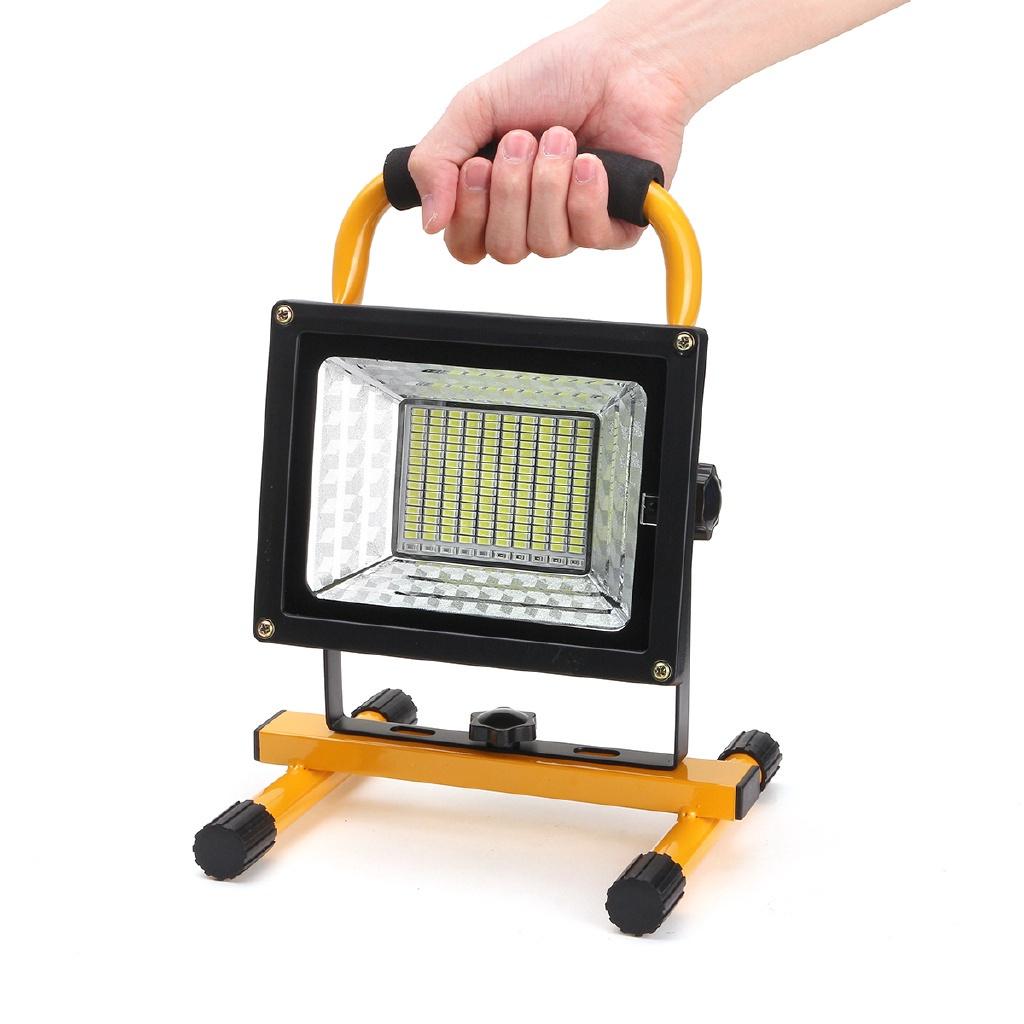 800W 170 LED Floodlight Remote Waterproof Spot Work Camping Outdoor Handheld Work Lights Portable Lantern Rechargeable