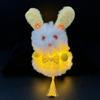 Chinese Style Mid-Autumn Festival Lantern LED Light Plush Rabbit Lantern  Parent-Child Activity