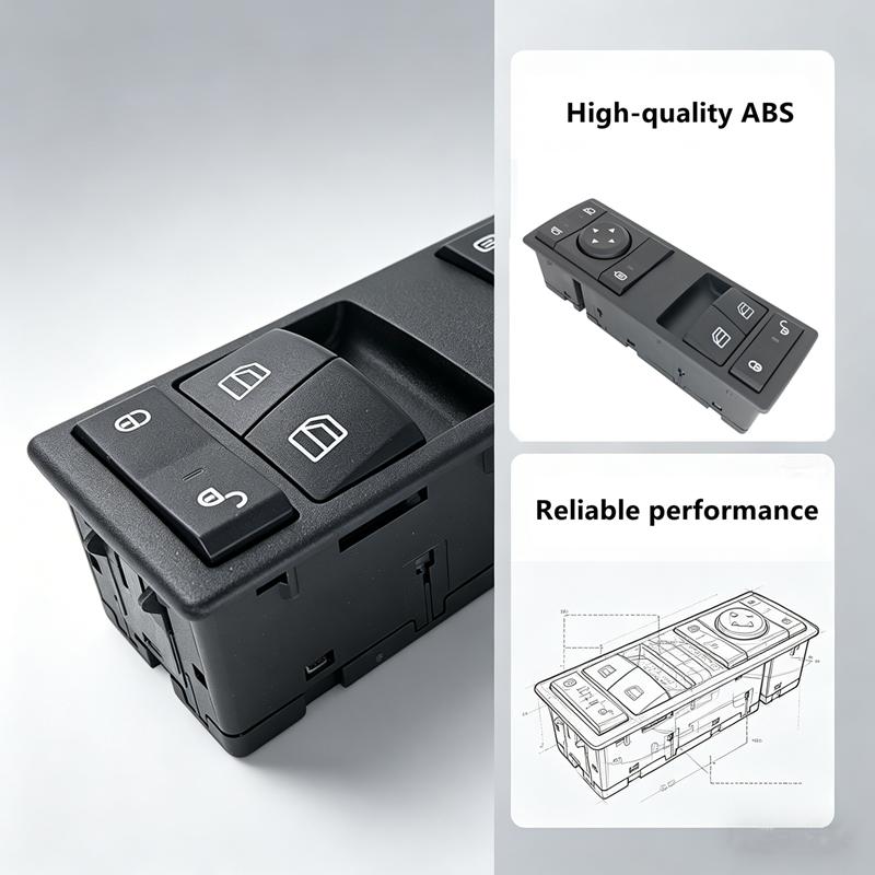 Electronic Window Switch New For Mercedes Benz Truck Actros MP4 2011-2020 A9605450813 A9605450913 A9605451213