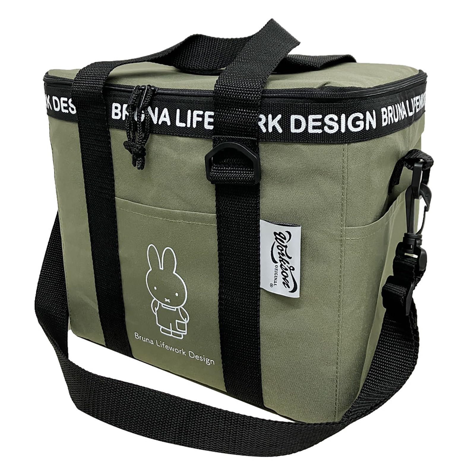 

Mario miffy DIY Soft Cooler Bag KH W28 D25 H18 Size Approx. J-72646