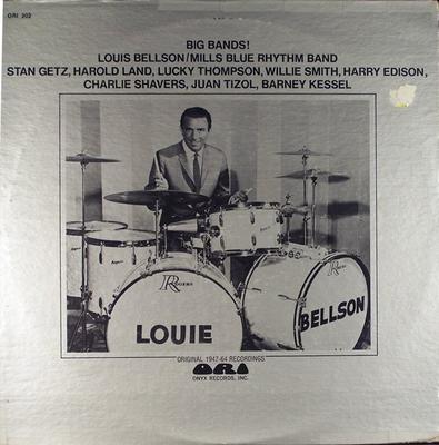 LP Record LOUIS BELLSON / THE MILLS BLUE RHYT - Big Bands! ORI202 Onyx Records 1972 US Jazz Used