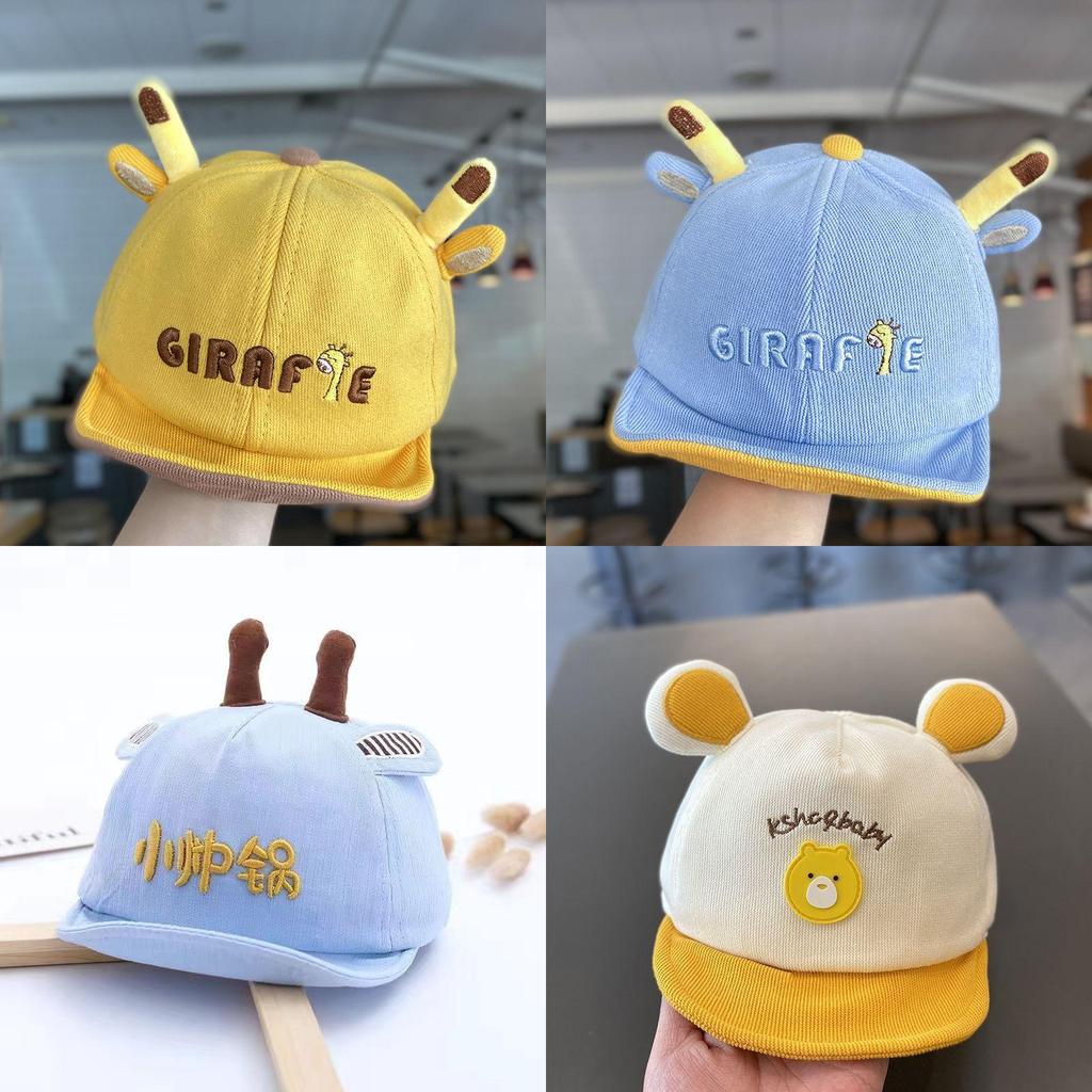 Giraf Deer Antler Baby Baseball Cap For Spring Autumn Sun Protection