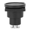 5Pcs 3pin XLR Waterproof Female Chassis Panel Plug Audio Socket for Power Microphone Connector