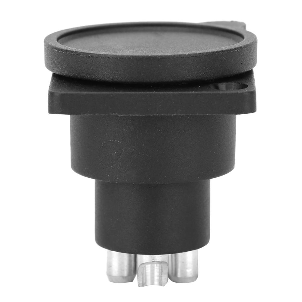 5Pcs 3pin XLR Waterproof Female Chassis Panel Plug Audio Socket for Power Microphone Connector