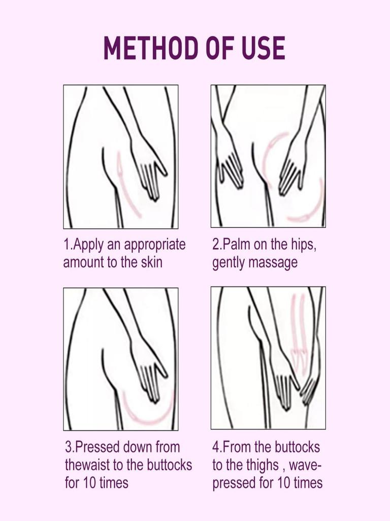 Zvednutí boků Čistý přírodní růžový vonný olej pro zvednutí hýždí Masážní olej Péče o tělo Esenciální olej Hýždě Zvětšené Sexy