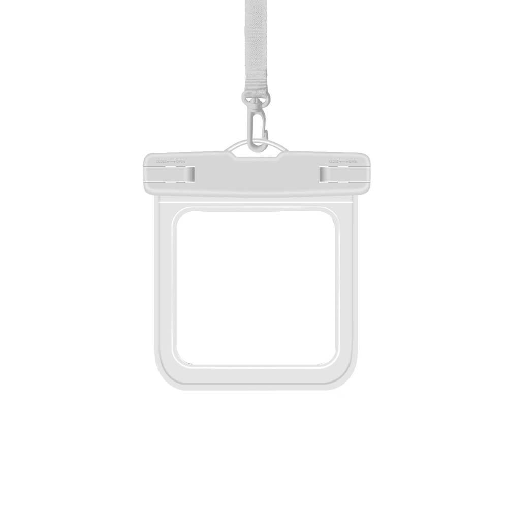 

Adjustable Strap Square Waterproof Pouch Lightweight Crossbody Dry Bag PVC Storage Pack Kids