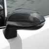 For Toyota Yaris Ativ/Vois  2024 ABS Carbonfiber Rearview Side Wing Door Mirror Cover Trim Protection Exterior Accessories