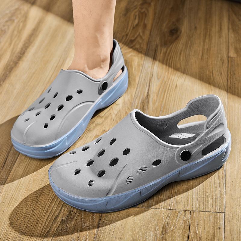 Sandals Slippers for Men Soft and Comfortable Non-slip Shoes for Men Thick Bottom Gardon Shoes Couple Women Home Shoes Fashion