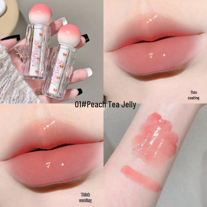 

Блеск для губ Shaqinuo Water-Glow: Полупрозрачный, Зеркальный блеск, Придает объем губам, Стойкий, Молодежный, Девичий вайб