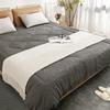 Coperta Plaid a Maglia con Nappe Morbida Stile Bohemien per Letto Divano Copriletto Decorazioni Coperte