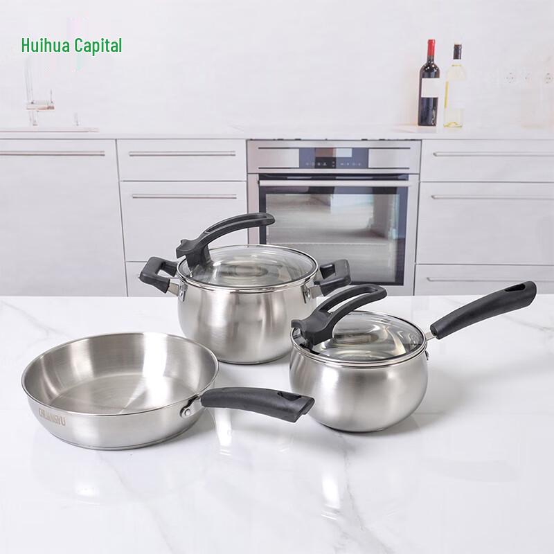 Набор посуды HUIHUADU из нержавеющей стали