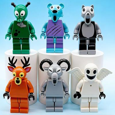 Nowe 99 Nocy w Lesie Zabawki Jelenie, Leśny Potwór Sowa Koza Model Klocki, Prezenty Świąteczne Urodzinowe Dla Chłopców