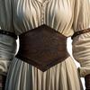 Embossed PU Waist Belt Adjustable Strap For Fairs Historical Reenactments Bohemian Accessory