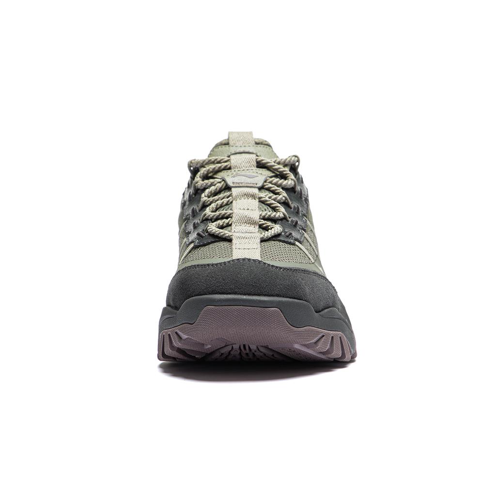 Men's Sneakers Li-Ning 1000 Lines 2.0 Mountaineering & Hiking Shoes Men's Low-top Army Green Black Brown