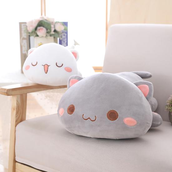 Soft Plush Stuffed Cotton Cats Doll Pillow Toy Kids Gift for Home
