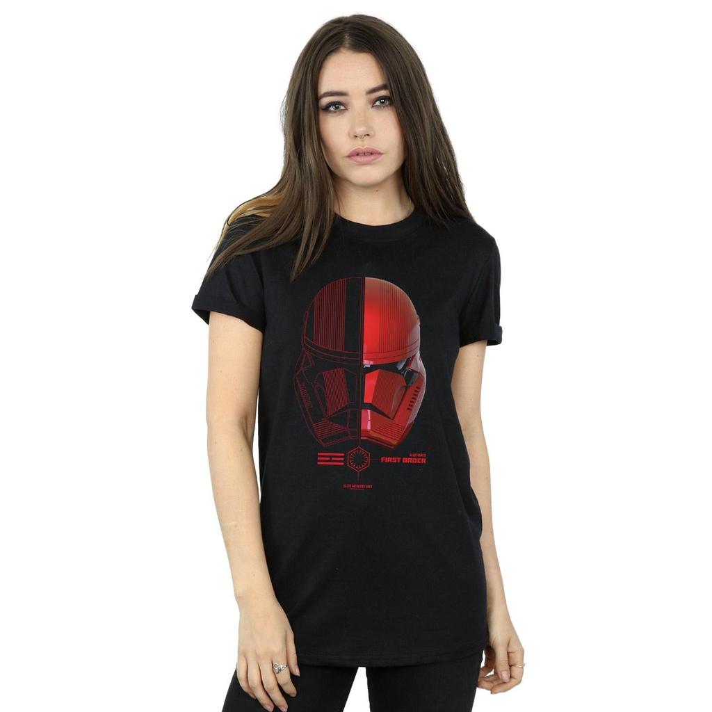 Star Wars The Rise Of Skywalker Womens/Ladies Sith Trooper Helmet Cotton T-Shirt