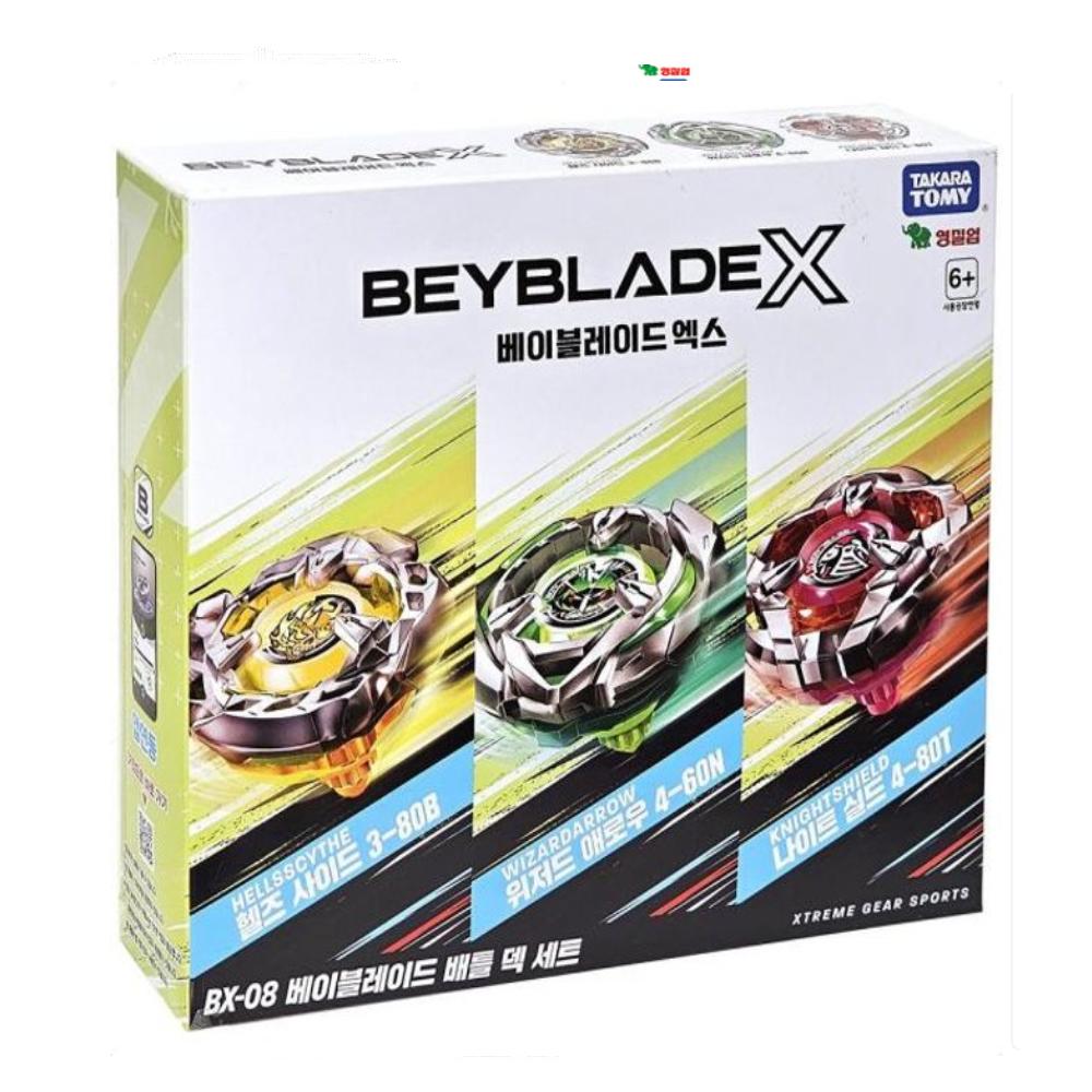 

Набор колод Takara Tomy Beyblade X BX-08 3 на 3 BX-08