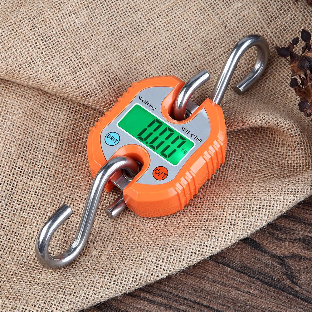 WeiHeng WH-C100 Electronic Force Gauge Fitness Scale, 150 Kg Capacity