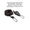 Tent Adjustable Stainless Steel Buckle Tensioners Portable Awning Canopy Tools Ropes Fastener Fishing Backpacking