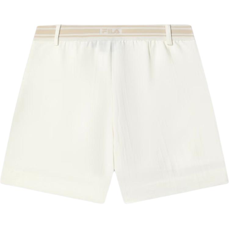 

Fila Heritage Fashion Простые Мягкие Удобные Повседневные Шорты Женские шорты Ярко-белый F11W438804F-WT S