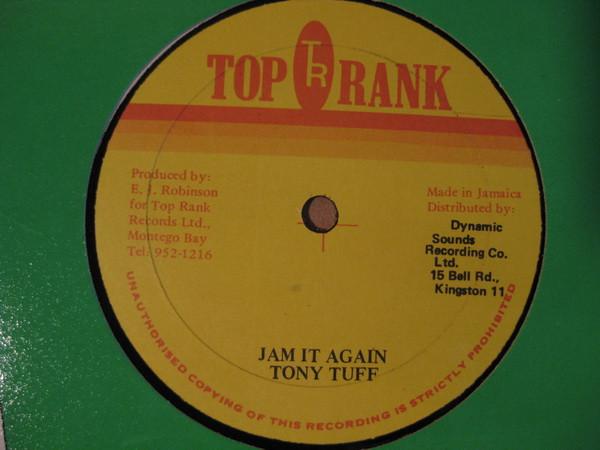 

12inch Record TONY TUFF Jam It Again VPTRR027 Top Rank Jamaica Reggae Ska Dub Used